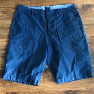 JCrew Rivington Shorts - Blue w thin white stripes